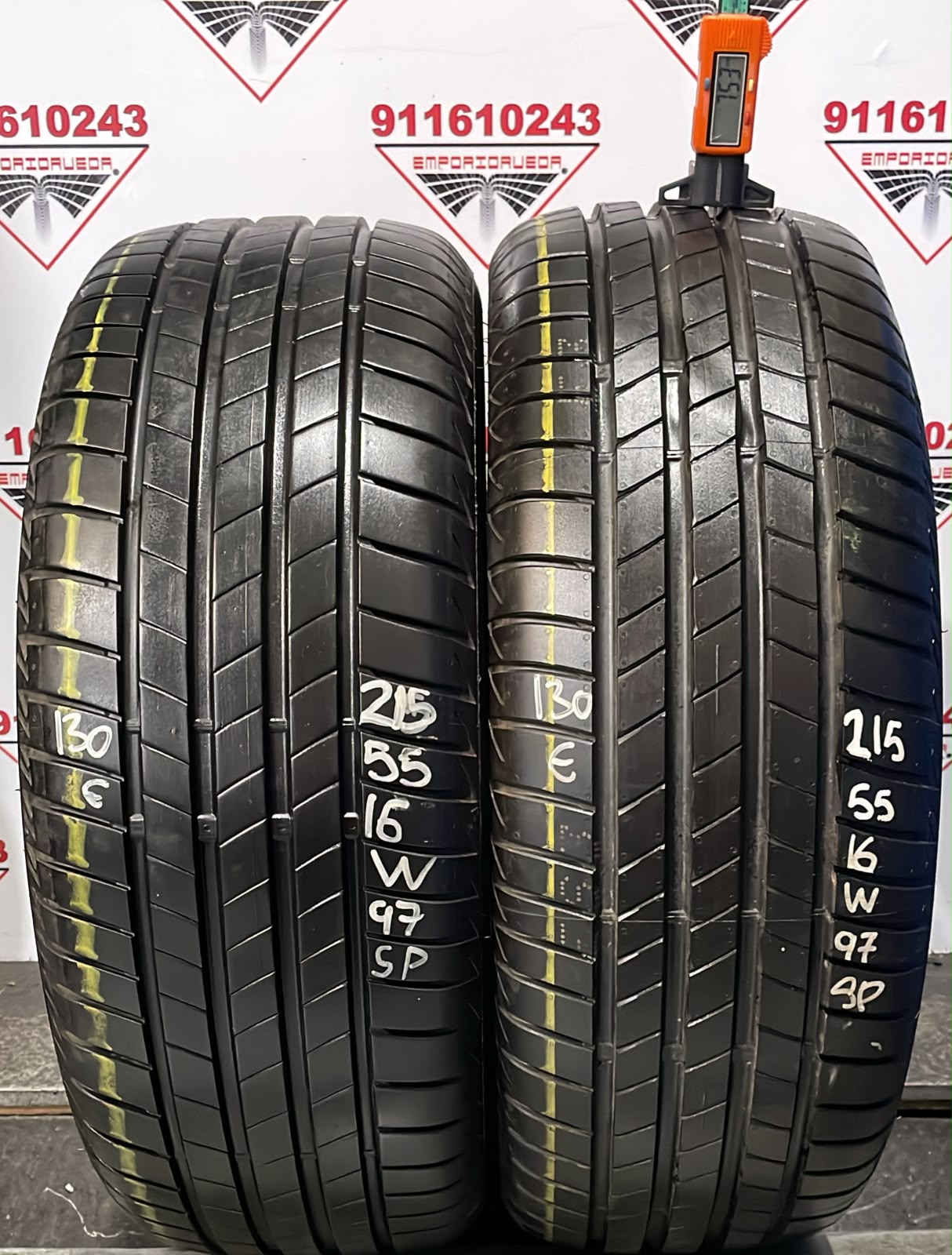 BRIDGESTONE TURANZA USADO  215/55 R16 97 W